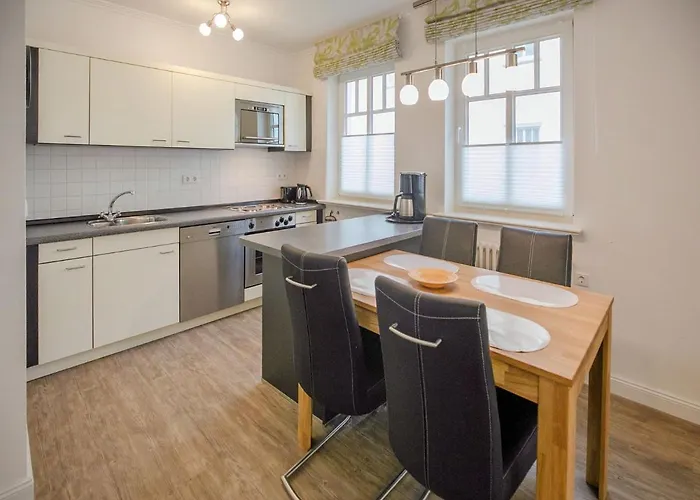 شقة Duenenpark - Komfortplus Mit 1 Schlafzimmer Und Terrasse Im Erdgeschoss 043 بينز